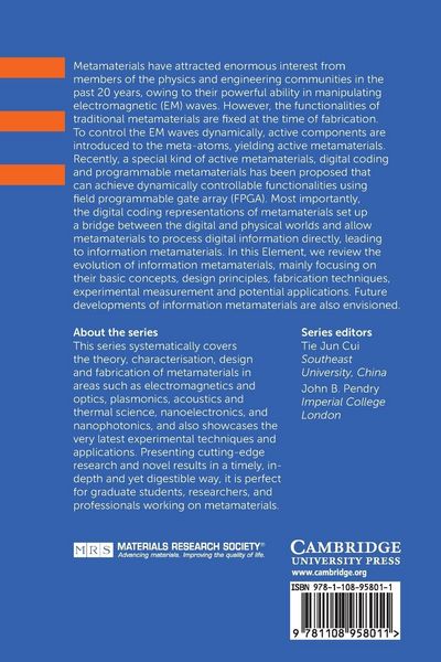 Produktbild: Information Metamaterials