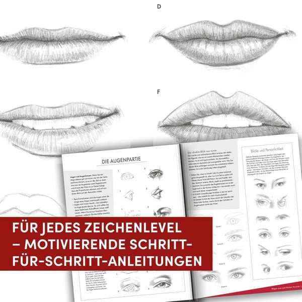 Produktbild: Die Kunst des Zeichnens Menschen. Die beste Zeichenschule