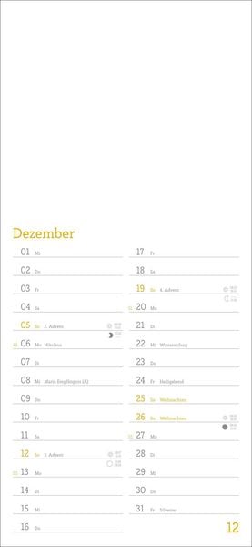 Produktbild: Kalender zum Selbstgestalten 2027