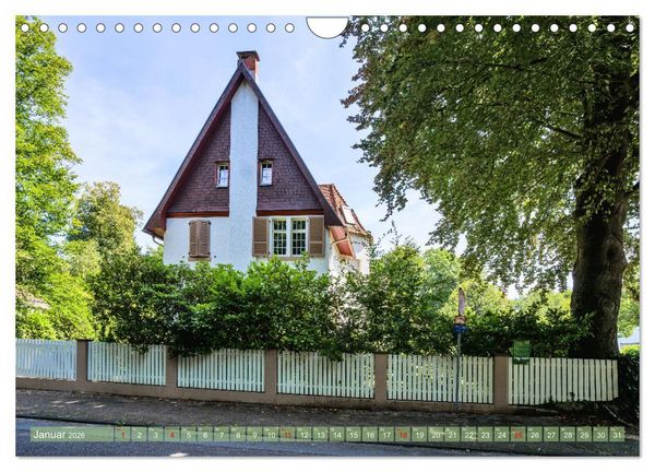 Produktbild: Die Villenkolonie in Buchschlag (Wandkalender 2026 DIN A4 quer), CALVENDO Monatskalender