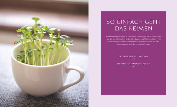 Produktbild: Basenfasten mit Keimlingen