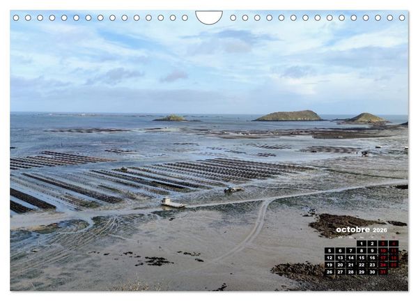 Produktbild: Horizons costarmoricains (Calendrier mural 2026 DIN A4 vertical), CALVENDO calendrier mensuel