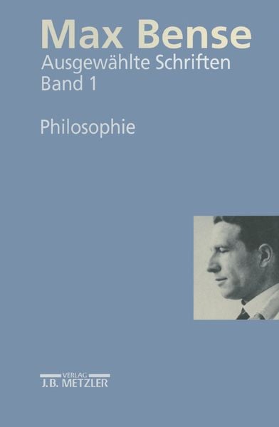 Produktbild: Max Bense: Philosophie