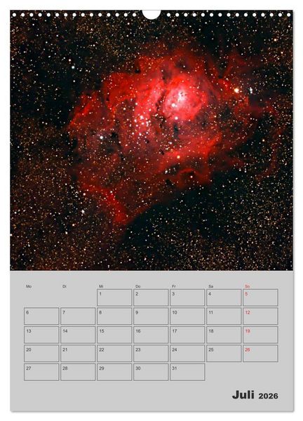Produktbild: Wunderbares Universum (Wandkalender 2026 DIN A3 hoch), CALVENDO Monatskalender