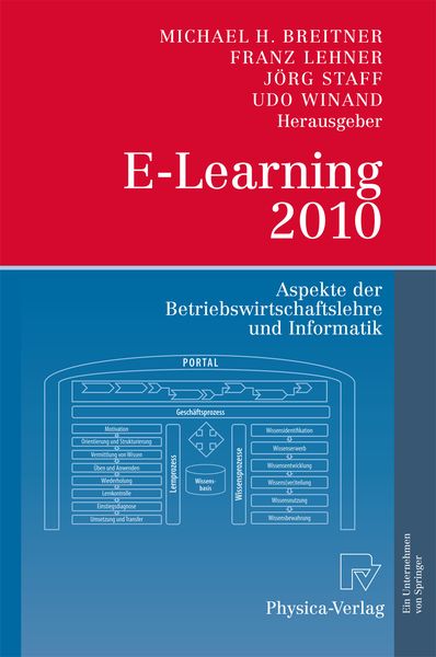 E-Learning 2010, Taschenbuch von , Physica, 9783790828948