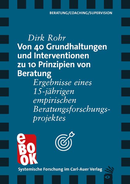 Produktbild: Von 40 Grundhaltungen und Interventionen zu 10 Prinzipien von Beratung