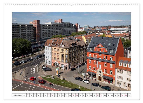 Produktbild: Erfurt (hochwertiger Premium Wandkalender 2026 DIN A2 quer), Kunstdruck in Hochglanz
