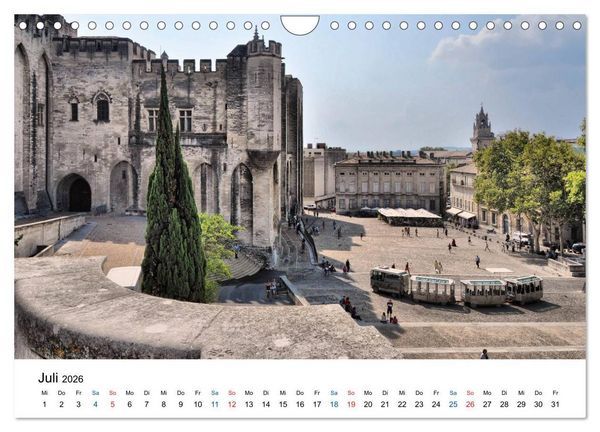 Produktbild: Avignon - Weltkulturerbe der UNESCO (Wandkalender 2026 DIN A4 quer), CALVENDO Monatskalender