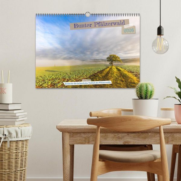Produktbild: Bunter Pf&auml;lzerwald (Wandkalender 2026 DIN A3 quer), CALVENDO Monatskalender