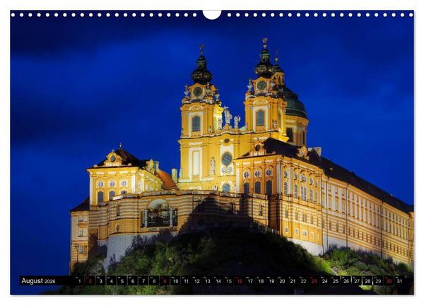 Produktbild: Die Wachau - An der Donau zwischen Melk und Krems (Wandkalender 2026 DIN A3 quer), CALVENDO Monatskalender