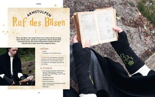 Produktbild: Die Strickschule f&uuml;r Potterheads