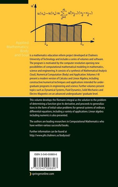 Produktbild: Applied Mathematics: Body and Soul