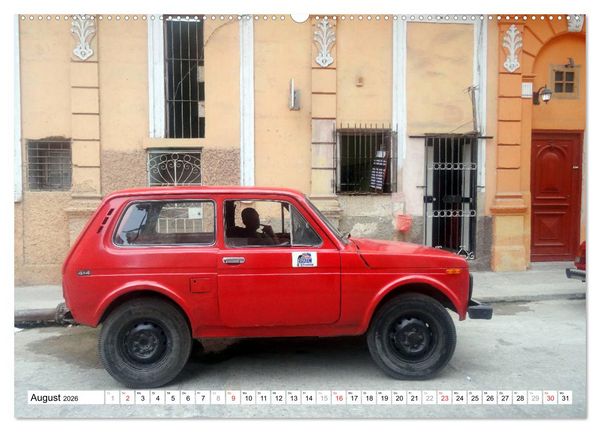 Produktbild: LADA NIVA - Russlands Dauer-L&auml;ufer (Wandkalender 2026 DIN A2 quer), CALVENDO Monatskalender
