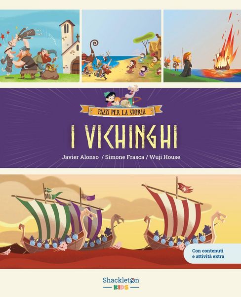 Produktbild: I vichinghi. Con contenuti e attivit&agrave; extra