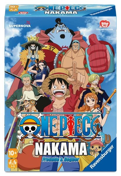 Produktbild: One Piece Nakama - Gesellschaftsspiel & Brettspiel ab 10 Jahre