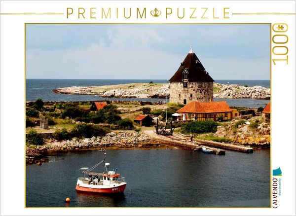 Produktbild: CALVENDO Puzzle Lille T&aring;rn, Frederiks&oslash; (Ertholmene) | 1000 Teile Lege-Gr&ouml;&szlig;e 64x48cm Foto-Puzzle f&uuml;r gl&uuml;ckliche Stunden