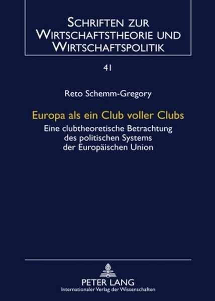 Produktbild: Europa als ein Club voller Clubs