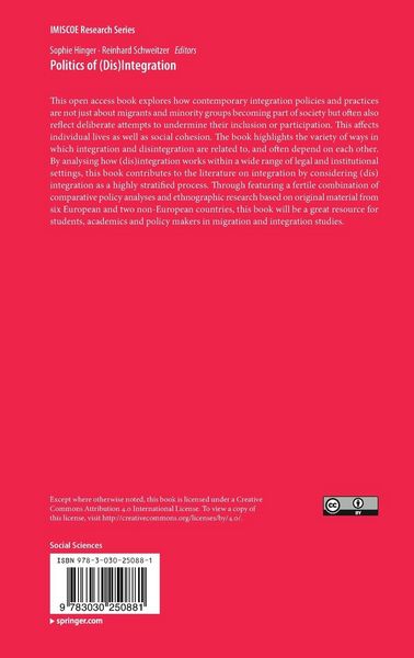 Produktbild: Politics of (Dis)Integration