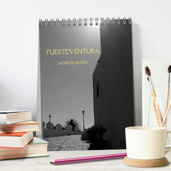 Produktbild: Fuerteventura -schlicht sch&ouml;n (Tischkalender 2026 DIN A5 hoch), CALVENDO Monatskalender