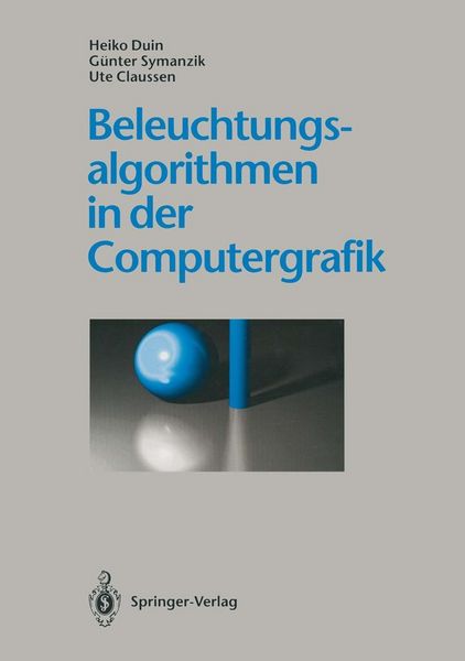 Produktbild: Beleuchtungsalgorithmen in der Computergrafik