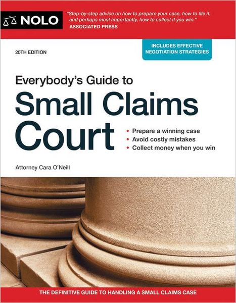 Produktbild: Everybody's Guide to Small Claims Court