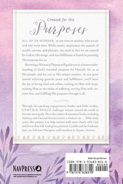 Produktbild: Becoming a Woman of Purpose