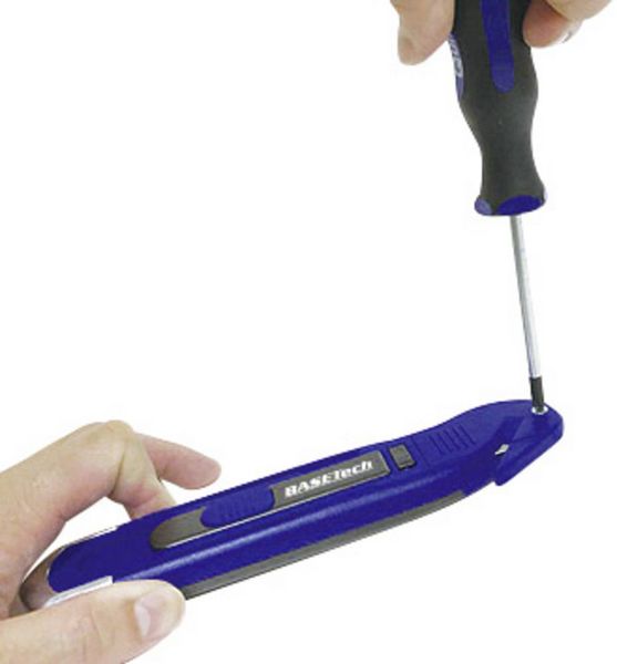 Produktbild: Basetech BT-2206462 2-in-1 Sicherheitsmesser / Folienschneider / Kartonmesser 1St.