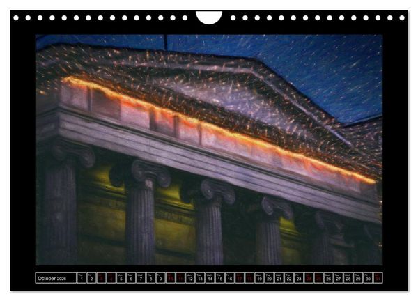 Produktbild: Glasgow (Wall Calendar 2026 DIN A4 landscape), CALVENDO 12 Month Wall Calendar