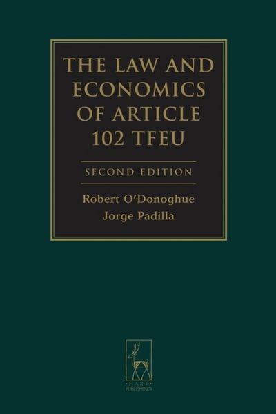 Hart Publishing Law & Economics Of Article 102