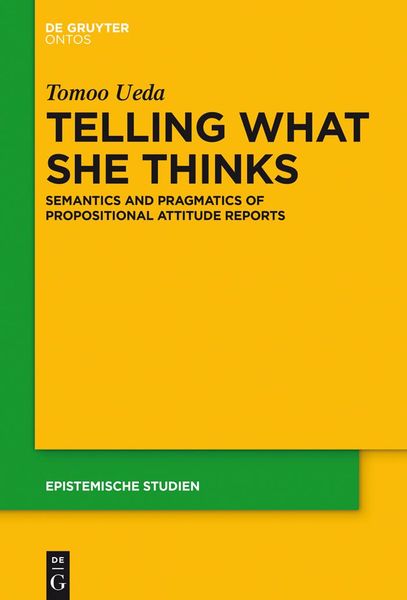 Produktbild: Telling What She Thinks