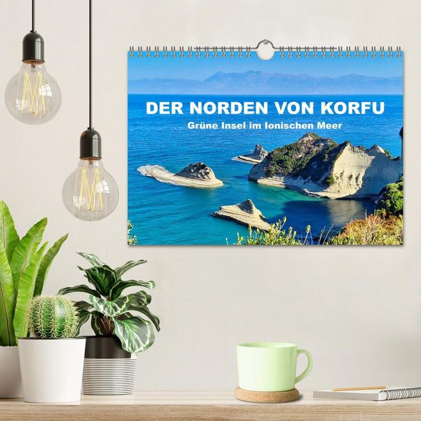 Produktbild: Der Norden von Korfu (Wandkalender 2026 DIN A4 quer), CALVENDO Monatskalender