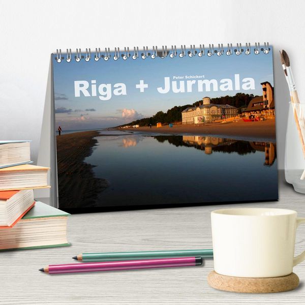 Produktbild: Riga + Jurmala (Tischkalender 2026 DIN A5 quer), CALVENDO Monatskalender