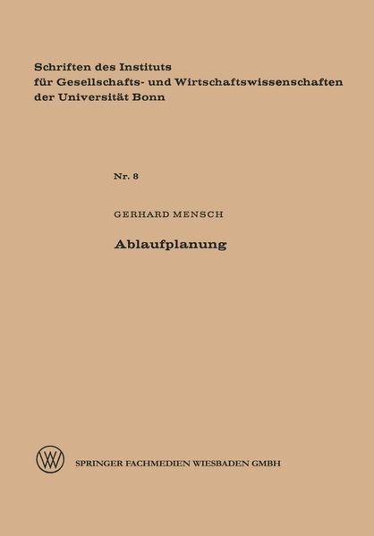Produktbild: Ablaufplanung