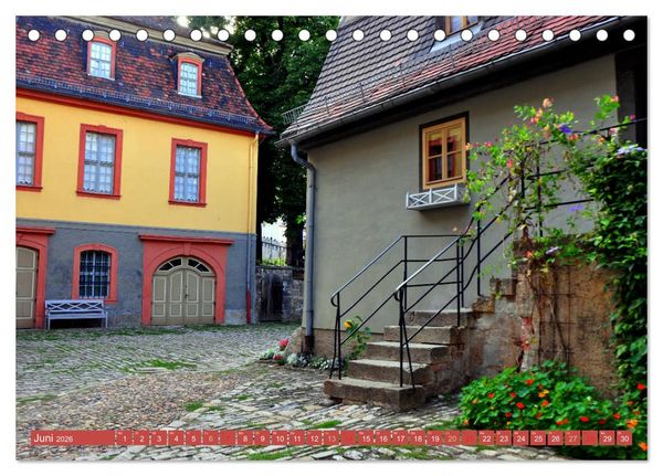 Produktbild: Weimar - Dichterstadt (Tischkalender 2026 DIN A5 quer), CALVENDO Monatskalender