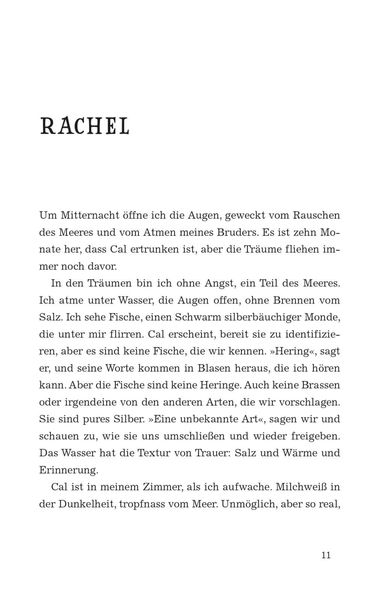 Das tiefe Blau der Worte