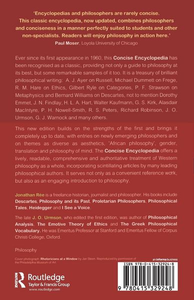 Produktbild: The Concise Encyclopedia of Western Philosophy