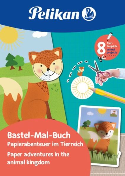 Pelikan Bastel-Mal-Buch Tierreich