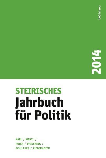 Produktbild: Steirisches Jahrbuch f&uuml;r Politik 2014