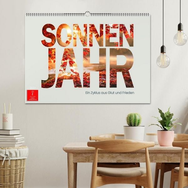 Produktbild: Sonnenjahr (Wandkalender 2027 DIN A2 quer), CALVENDO Monatskalender