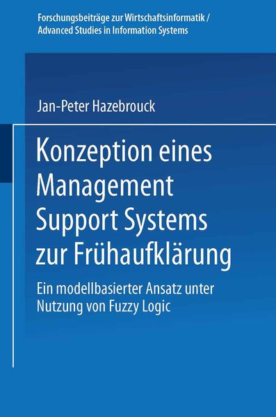 Produktbild: Konzeption eines Management Support Systems zur Fr&uuml;haufkl&auml;rung