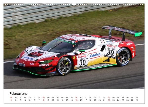 Produktbild: VLN Langstrecken Meisterschaft (Wandkalender 2026 DIN A2 quer), CALVENDO Monatskalender
