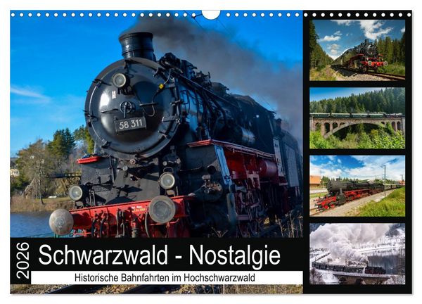 Produktbild: Schwarzwald-Nostalgie (Wandkalender 2026 DIN A3 quer), CALVENDO Monatskalender