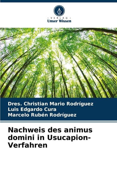 Produktbild: Nachweis des animus domini in Usucapion-Verfahren