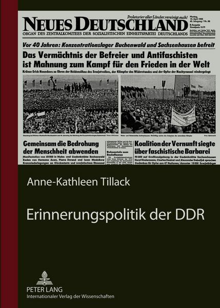 Produktbild: Erinnerungspolitik der DDR