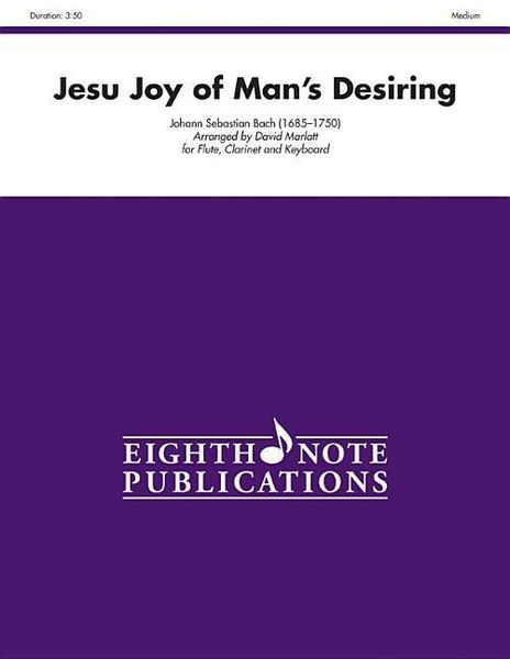 Produktbild: Bach, J: Jesu Joy of Man's Desiring