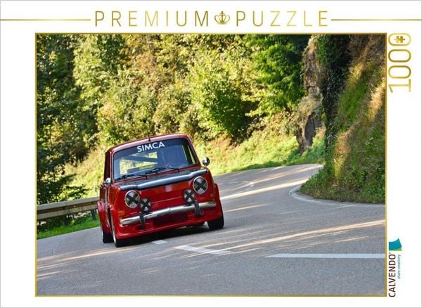 Produktbild: CALVENDO Puzzle Simca Ralley II - 1974 | 1000 Teile Lege-Gr&ouml;&szlig;e 64x48cm Foto-Puzzle f&uuml;r gl&uuml;ckliche Stunden
