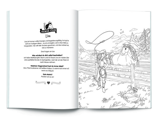 Produktbild: Schleich® Horse Club™ – Mein Poster-Malspaß