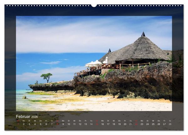 Produktbild: Sansibar (Wandkalender 2026 DIN A2 quer), CALVENDO Monatskalender