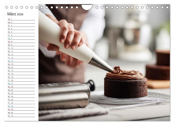 Produktbild: Mit Herz und Hand, Ich bin B&auml;cker (Wandkalender 2026 DIN A4 quer), CALVENDO Monatskalender