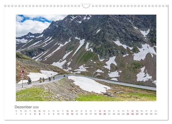 Produktbild: Faszination Zweirad - Impressionen vom &Ouml;tztaler Moped Marathon (Wandkalender 2026 DIN A3 quer), CALVENDO Monatskalender